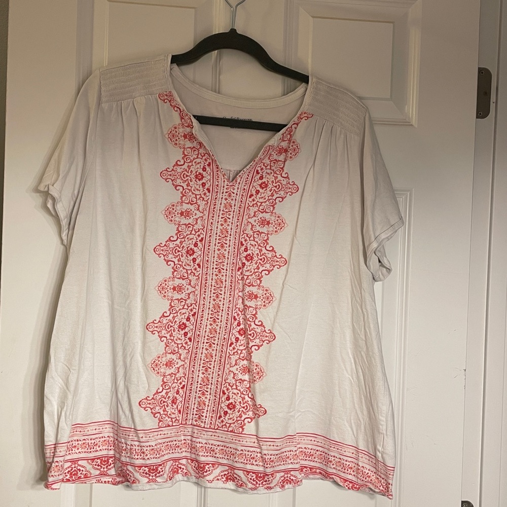 Cute bandana print top